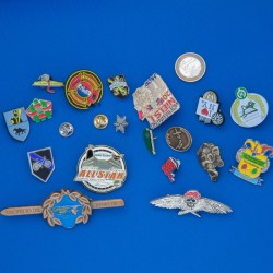 Custom Enamel Lapel Pins with Relief & Colors