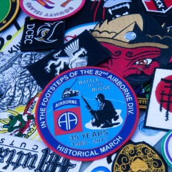 Custom Woven Badges, Emblems, and Patches