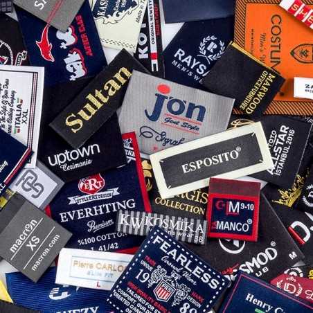 Gepersonaliseerde rechthoekige labels