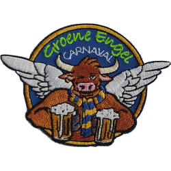 Geborduurde badges, patches of emblemen kosten