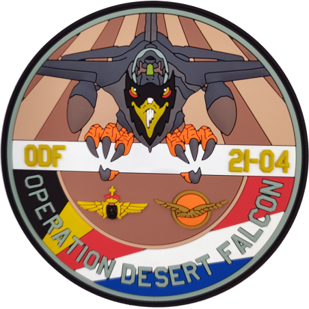 Militairy Rubber/PVC badges, custom made