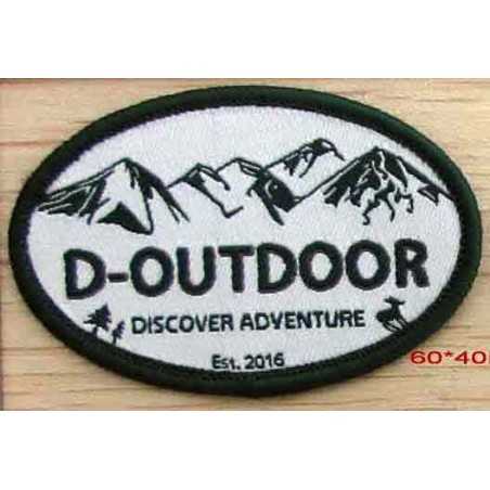 Glow-in-dark, reflective & metalice geweven badges, op maat gemaakt