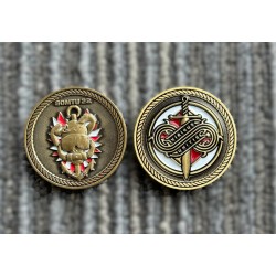 Op maat gemaakt 3D militaire Challenge Coins met Unieke Randen en Afwerking