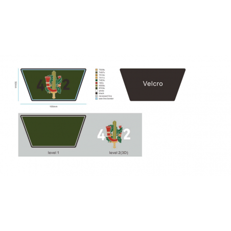 Custom Military PVC or Rubber Badges – Durable, Flexible & Fully Personalized