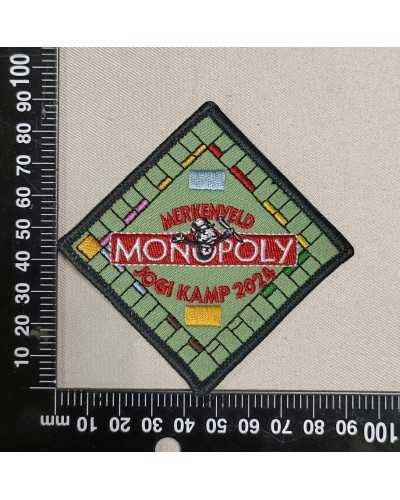 geborduurde scouting badges