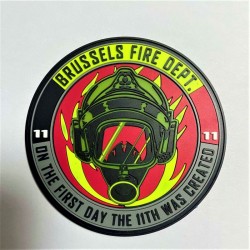 Militaire rubberen/PVC-badges, op maat gemaakt.