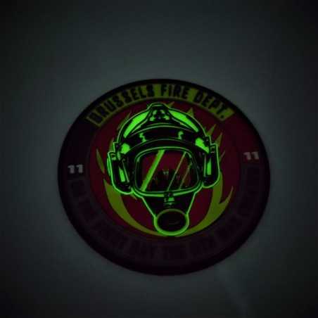 Militaire rubberen/PVC-badges, op maat gemaakt.
